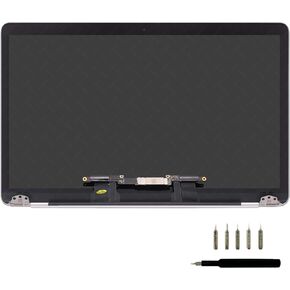LCDOLED Replacement 13.3 inches 2560x1600 Full LCD Screen Complete Top Assembly for MacBook Pro 13" A2159 2019 Two Thunderbolt 3 Ports EMC 3301 MUHN2 MUHP2 MUHQ2 MUHR2 MUHR2 (Silver)