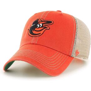 '47 MLB Trawler Team Color Mesh Trucker Clean Up Adjustable Hat, Adult One Size Fits All