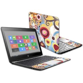 MightySkins Glossy Glitter Skin for HP Chromebook 11 G5 11.6" - Nature Dream | Protective, Durable High-Gloss Glitter Finish | Easy to Apply, Remove, and Change Styles | Made in The USA