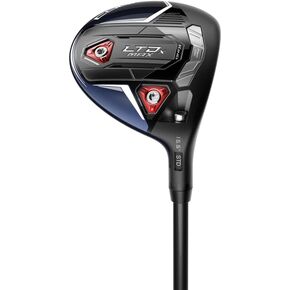 معطف كوبرا جولف 2022 LTDX Max للرجال من Fairway Gloss Peacoat-Red