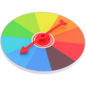 Vaguelly Wall Mount Color Prize Wheel: 10 Slot Activities Spinning Game Spinning Win The Fortune Game in Saudi Arabia
