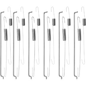 18 PCS Throttle Return Spring Linkage Kit, Carburetor Spring Classification Governor Connecting Rod Speed Control Spring Compatible with 168F, GX160, GX200, 170F, GX210 Honda Clone, Gasoline Engine