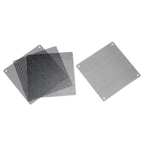 uxcell PC Dust Fan Screen with Screws for Cooling Dustproof Case Cover PVC 140mm 4pcs
