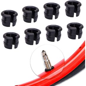 8 قطع من صمام بريستا إلى فتحة حافة حافة شريدر، حافظة صمام بريستا لتصنيع العجلات، تحويل شريدر إلى حلقة جذع صمام بريستا، محول محول حافة عجلة شريدر بريستا in Kuwait