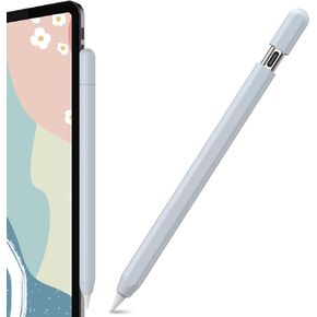 AhaStyle Silicone Case for Apple Pencil (USB-C) 2023 Ultra Thin Proteative Cover Skin Apple Pencil Sleeve Anti-Slip Grip Compatible with Apple Pencil USB C (Alpine Green)