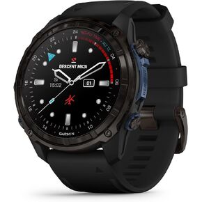 Garmin Descent™ Mk3i, Dive Computer and Multisport GPS Smartwatch, Air Integration, Black