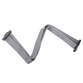 uxcell IDC 16 Pins Connector Flat Ribbon Cable Female Connector Length 20cm 1.27mm Pitch,2pcs
