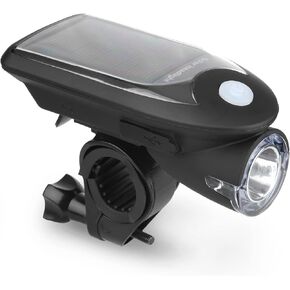 Bike Light Set, USB Rechargeable Front Light Bicycle Waterproof Headlight and Powerful Bike Taillight, Front Light and Rear Light with 2 Mounting Brackets, Easy to Install