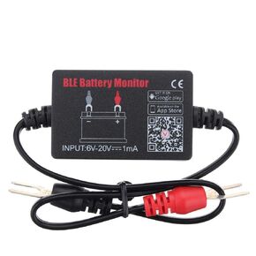 Battery Monitor BM2 BM3 Bluetooth 4.0 Wireless Battery Tester 12V Automotive Battery Load Tester,Automotive Charging and Cranking System Monitor Digital Battery Analyzer for Android & iOS