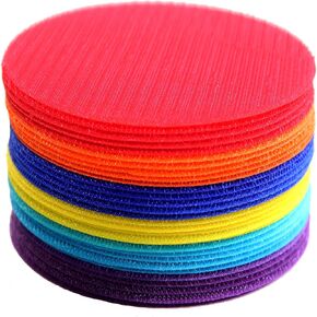 Carpet Markers 5" for Kids, Multicolor Spot Circle Markers for Classroom Teachers, Preschool and Kindergarten (30 Packs Of Circle)
