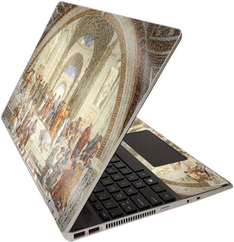 MightySkins Glossy Glitter Skin for HP Pavilion x360 15" (2020) - Starry Night | Protective, Durable High-Gloss Glitter Finish | Easy to Apply, Remove, and Change Styles | Made in The USA in Saudi Arabia