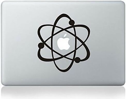 Apple Macbook Air/Pro/Retina 13" Vinyl Sticker Skin Decal Cover (atom) in Saudi Arabia