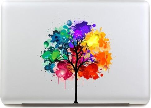 ملصق ماك بوك بألوان شجرة ملصق ماك بوك غطاء جزئي ماك بوك برو ملصق مائي ماك بوك اير 13 ملصق ماك بوك ملصق in Kuwait