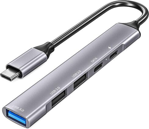 USB C HUB 5-in-1 Portable Mini Supports The 3A2C PD100W in Saudi Arabia