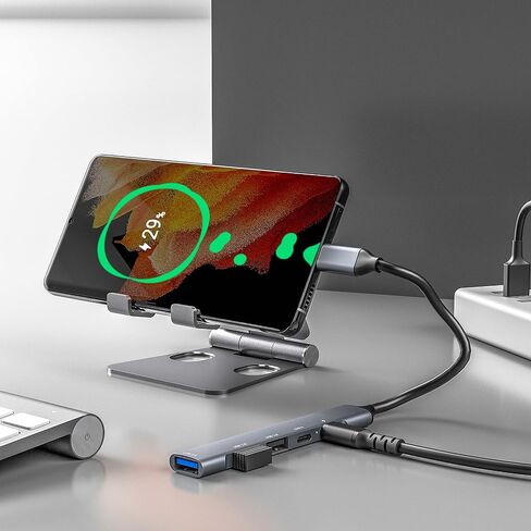 USB C HUB 5-in-1 Portable Mini Supports The 3A2C PD100W in Saudi Arabia