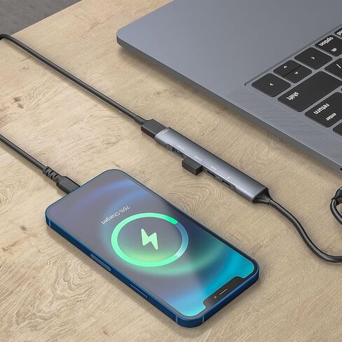 USB C HUB 5-in-1 Portable Mini Supports The 3A2C PD100W in Saudi Arabia