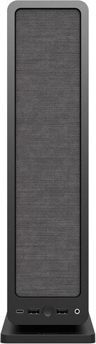 Fractal Design Ridge Black - تتضمن بطاقة PCIe 4.0 Riser - مراوح PWM 2X 140 مم - USB من النوع C - حقيبة ألعاب m-ITX للكمبيوتر الشخصي in Kuwait