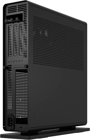 Fractal Design Ridge Black - تتضمن بطاقة PCIe 4.0 Riser - مراوح PWM 2X 140 مم - USB من النوع C - حقيبة ألعاب m-ITX للكمبيوتر الشخصي in Kuwait