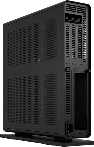 Fractal Design Ridge Black - تتضمن بطاقة PCIe 4.0 Riser - مراوح PWM 2X 140 مم - USB من النوع C - حقيبة ألعاب m-ITX للكمبيوتر الشخصي in Kuwait