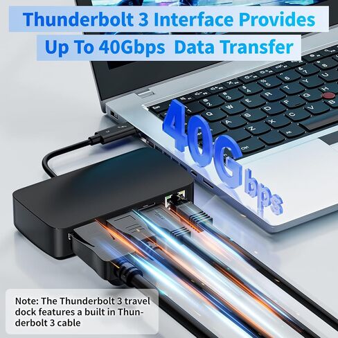 [معتمد من Intel] كابل Thunderbolt 3 بطول 2.3 قدم/0.7 متر، 40 جيجا بايت في الثانية، شحن 100 واط/5 أمبير، كابل USB C متين إلى USB C، متوافق مع أجهزة MacBooks من النوع C، وDocking، وDell، وiPad Air 4، وPro 2020 in Saudi Arabia