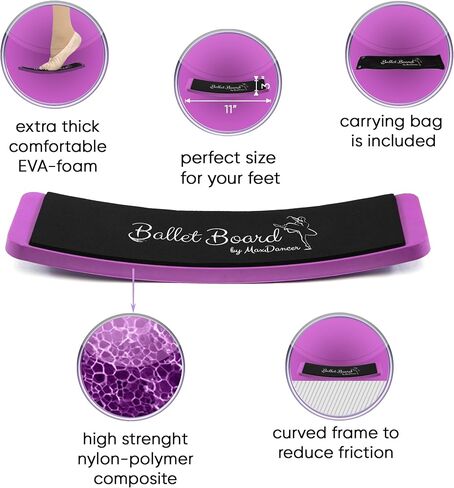 Ballet Turning Spin Board for Dance and Figure Skating. Portable Training Equipment for Dance. Make Your Turns, Pirouette and Balance Better. in Saudi Arabia
