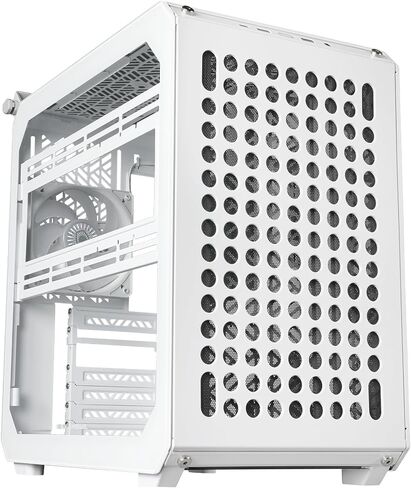 Cooler Master Q300L V2 Micro-ATX Tower, Magnetic Patterned Dust Filter, USB 3.2 Gen 2x2 (20GB), Tempered Glass, CPU Coolers Max 159mm, GPU Max 360mm, Fully Ventilated Airflow (Q300LV2-KGNN-S00) in Saudi Arabia