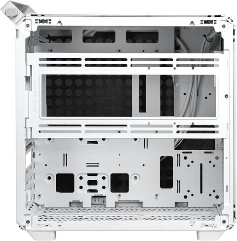 برج كولر ماستر Q300L V2 Micro-ATX، فلتر غبار منقوش مغناطيسي، USB 3.2 Gen 2x2 (20 جيجابايت)، زجاج مقسى، مبردات وحدة المعالجة المركزية بحد أقصى 159 مم، وحدة معالجة الرسومات بحد أقصى 360 مم، تدفق هواء جيد التهوية بالكامل (Q300LV2-KGNN-S00) in Kuwait