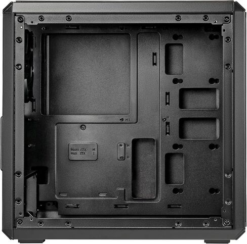 برج كولر ماستر Q300L V2 Micro-ATX، فلتر غبار منقوش مغناطيسي، USB 3.2 Gen 2x2 (20 جيجابايت)، زجاج مقسى، مبردات وحدة المعالجة المركزية بحد أقصى 159 مم، وحدة معالجة الرسومات بحد أقصى 360 مم، تدفق هواء جيد التهوية بالكامل (Q300LV2-KGNN-S00) in Kuwait