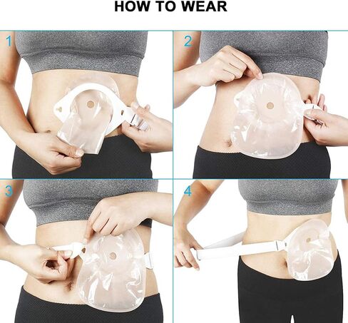 1Pc Unisex ostomy Belt Ostomy Belt Adjustable Ostomy Support Belt Colostomy Bags Belt Hernia Belt Stoma Support for Women Men Colostomy Stoma Support Belt Patients colostomy Belt in Saudi Arabia