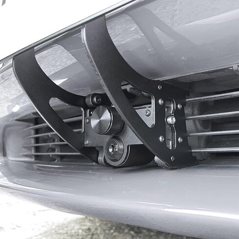 حامل لوحة الترخيص الأصلي القابل للقفل لعام 2020-2024 Tesla Model Y، مجموعة تثبيت دعامة لوحة الترخيص الأمامية مع ميزات مضادة للسرقة، بدون إطار ترخيص مواد لاصقة (تصميم مبسط من الجيل الثاني) in Saudi Arabia