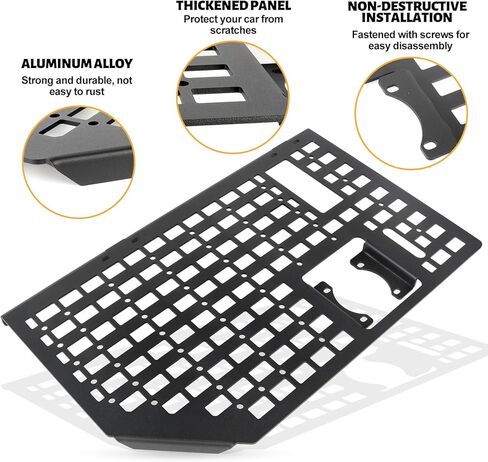 MAIKER Side Bed Molle Panel Rack System Cargo Storage Organizer Compatible with 2015-2022 Ford F150 2pcs in Kuwait