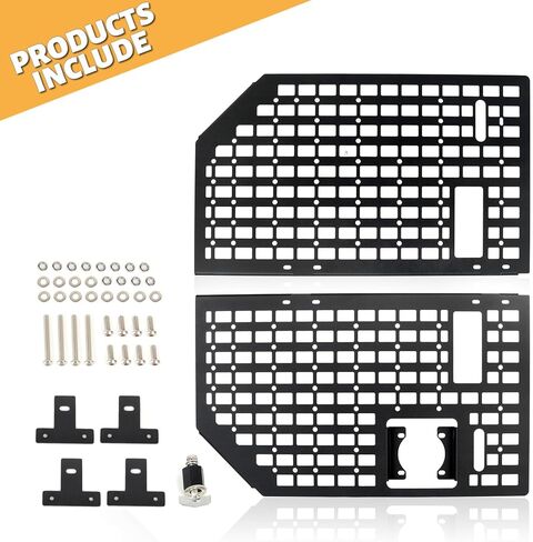 MAIKER Side Bed Molle Panel Rack System Cargo Storage Organizer Compatible with 2015-2022 Ford F150 2pcs in Kuwait