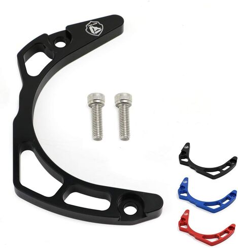 AUTOVIC CNC Aluminum Case Chain Saver Guard Engine Cases Protection for Yamaha Raptor 700 GYTR 2007 Raptor 700R YFM700 2006-2019 Black 1 Set ATV Parts Frame Slider Protection in Saudi Arabia