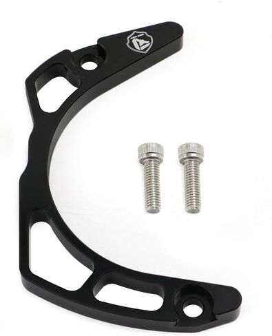 AUTOVIC CNC Aluminum Case Chain Saver Guard Engine Cases Protection for Yamaha Raptor 700 GYTR 2007 Raptor 700R YFM700 2006-2019 Black 1 Set ATV Parts Frame Slider Protection in Saudi Arabia
