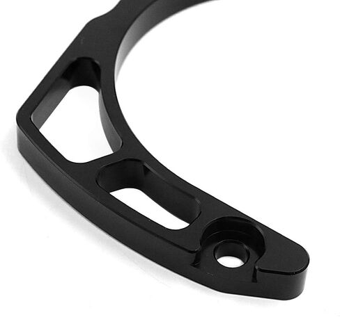 AUTOVIC CNC Aluminum Case Chain Saver Guard Engine Cases Protection for Yamaha Raptor 700 GYTR 2007 Raptor 700R YFM700 2006-2019 Black 1 Set ATV Parts Frame Slider Protection in Saudi Arabia