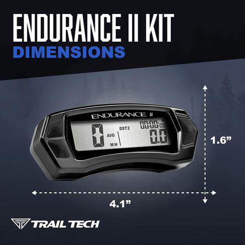 Trail Tech 202-111 Endurance II Digital Gauge Speedometer Kit in Saudi Arabia