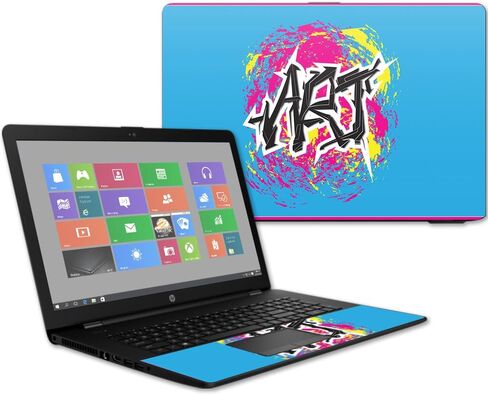 غلاف MightySkins متوافق مع الكمبيوتر المحمول HP 17t مقاس 17.3 بوصة (2017) - تكبير قوس قزح | غطاء ملتف من الفينيل واقٍ ومتين وفريد ​​من نوعه | سهل التطبيق والإزالة وتغيير الأنماط | صنع في الولايات المتحدة الأمريكية in Kuwait