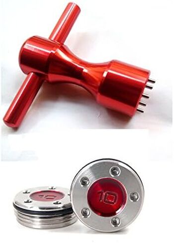 HIFROM 2 x 20g Golf Red Weights +Red Wrench Replacement for California Newport Putters in Kuwait