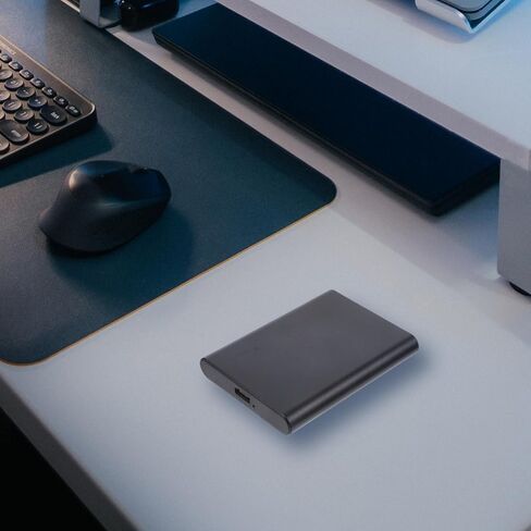 محرك أقراص SSD خارجي محمول سعة 64 جيجابايت قطعتان محرك أقراص الحالة الصلبة الخارجي USB 3.1 نوع C SSD تخزين موثوق به نقل بيانات عالي السرعة قرص صلب خارجي لمصور الألعاب in Kuwait