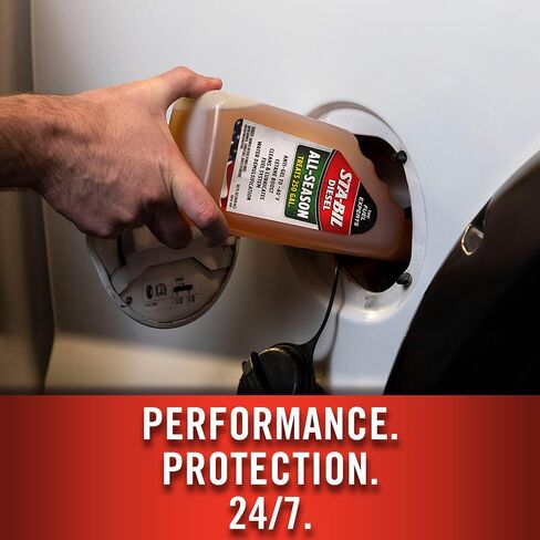 STA-BIL Diesel All-Season - Anti-Gel - Cetane Boost - Cleans And Lubricates Fuel System - Water Demulsification - Treats 150 Gallons -Effective In All Diesel And Bio-Diesel, 20 fl. oz. (15226) , Orange in Saudi Arabia