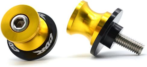 2 قطعة 8 مم M8 x1.5 بكرات ذراع متأرجحة للدراجة النارية، تناسب Honda CBR150 CBR100f CBR1000rr CBR1100xx CBR125 CBR250 CBR400rr CBR400f CBR450sr CBR600rr CBR600f CBR900rr CBR954rr (رمادي) in Kuwait