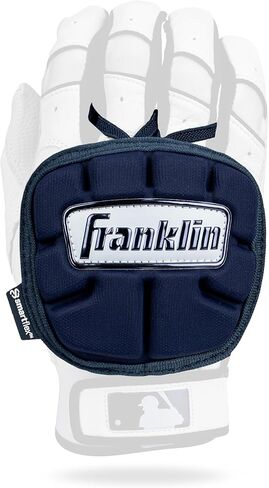 واقي اليد للبيسبول من Franklin Sports - واقي اليد للبالغين من سلسلة PRT LT للضرب - درع اليد الواقي لضاربي اليد اليمنى + اليسرى - مقاس واحد قابل للتعديل - للبالغين in Saudi Arabia