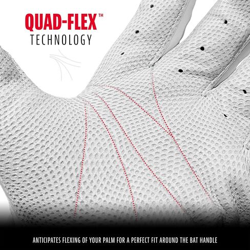 Franklin Sports MLB Batting Gloves - Neo Classic II Adult Batting Gloves Pair - Baseball + Softball Batting Gloves in Saudi Arabia