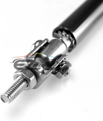 6"-8" Adjustable Front/Rear Frame Bumper Lip Splitter Strut Rod Support Bar in Saudi Arabia
