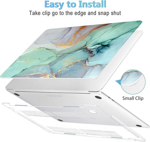 Mektron Cute Owl Plastic Hard Shell Cover for MacBook Pro 16 inch Case A2141 2020 2019 with Touch Bar & Touch ID, 4 in 1 Laptop Case, Keyboard Skin, Screen Protector, Dust Plug in Saudi Arabia