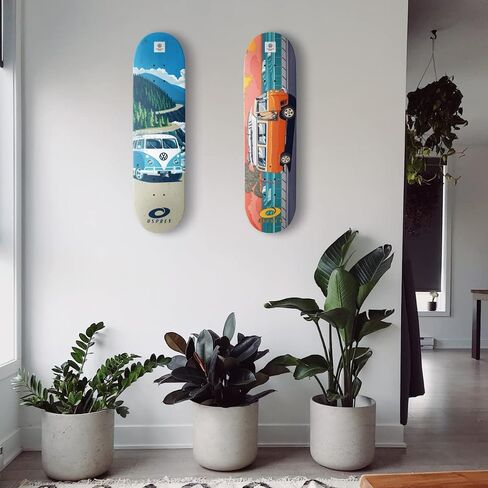 Osprey Volkswagen Professional Skateboard| for Beginners, 31 Inch Double Kick Concave Adult Skateboard with ABEC 7 Bearings – 220lbs Max User Weight– Official VW Designs in Saudi Arabia