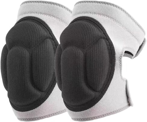 Knee Pads for Women & Men, Dance Knee Pads Volleyball Knee Pads for Women Men Wrestling Knee Pads Wrestling Gear, Crash Pad Snowboarding Gear Knee Protector Soft Knee Pads for Work (X-Large, Black) in Saudi Arabia