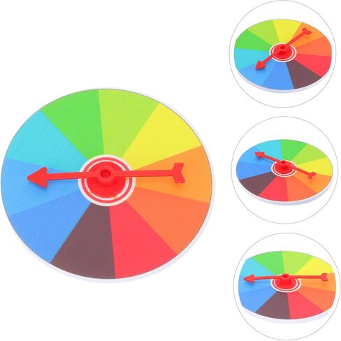 TOYANDONA 3 Pcs Lucky Draw Wheel Prize Draw Wheel Easy As Pie Crossword Puzzles Spiral Bound for Game Prize Wheel Large Prize Wheel Number Puzzle Game Turn Plate Foam Lock Box Portable Child in Saudi Arabia