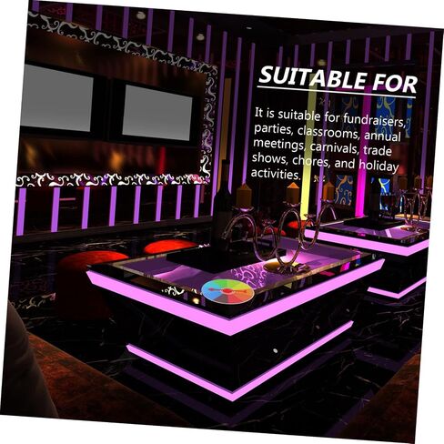 TOYANDONA 3 Pcs Lucky Draw Wheel Prize Draw Wheel Easy As Pie Crossword Puzzles Spiral Bound for Game Prize Wheel Large Prize Wheel Number Puzzle Game Turn Plate Foam Lock Box Portable Child in Saudi Arabia