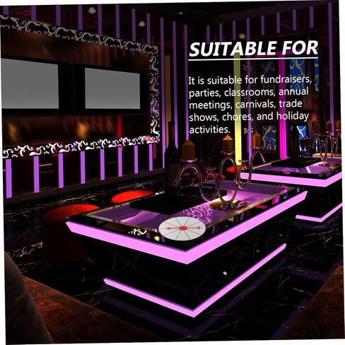 TOYANDONA 3 Pcs Lucky Draw Wheel Prize Draw Wheel Easy As Pie Crossword Puzzles Spiral Bound for Game Prize Wheel Large Prize Wheel Number Puzzle Game Turn Plate Foam Lock Box Portable Child in Kuwait